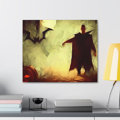 Halloween art, Vampire canvas prints, Scary Halloween decor, Halloween home decor, Halloween wall, Gothic wall decor, Canvas Gallery Wraps - SaviTraviDesigns