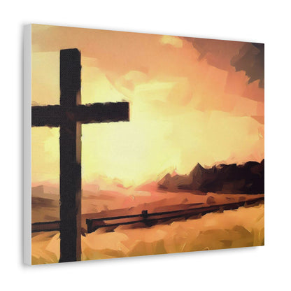 Christian wall art, Cross wall art, country art, Canvas Gallery Wraps - SaviTraviDesigns