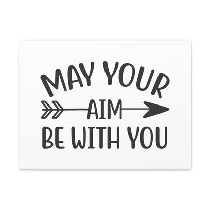 May Your Aim Be With You, Rustic Bathroom Decor, Farmhouse Bathroom Signs, Modern Bathroom Wall Decor, Funny Bathroom Signs, Bathroom Wall Art Ideas - SaviTraviDesigns