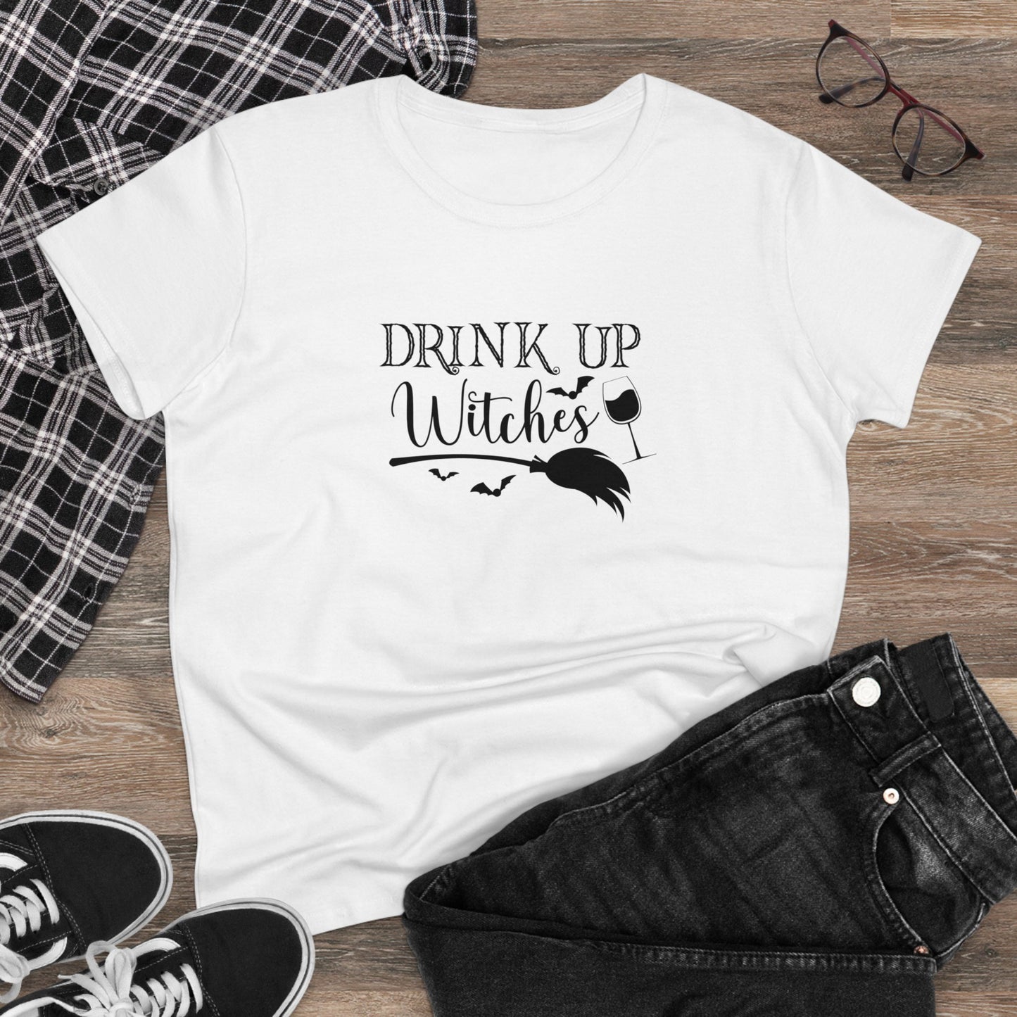 Drink Up Witches, Halloween Graphic Shirts, Spooky Halloween Shirts, Scary Halloween Shirt Designs, Cute Halloween Graphic Tees, Funny Halloween Shirt Ideas - SaviTraviDesigns