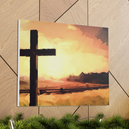 Christian wall art, Cross wall art, country art, Canvas Gallery Wraps - SaviTraviDesigns