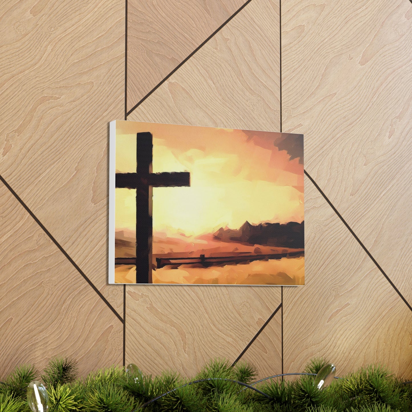 Christian wall art, Cross wall art, country art, Canvas Gallery Wraps - SaviTraviDesigns