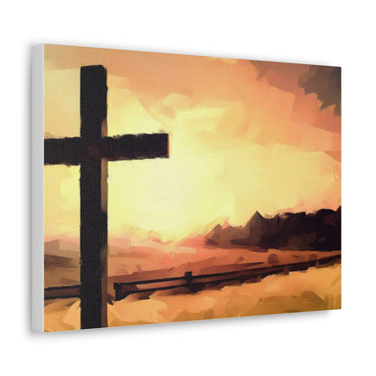 Christian wall art, Cross wall art, country art, Canvas Gallery Wraps - SaviTraviDesigns