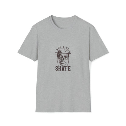 Skate or Die |Beach Lifestyle Shirts | Summer Vibe Apparel Sport Grey