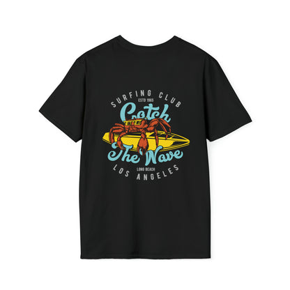 Catch The Wave, Beachwear Graphics, Tropical T-Shirt Designs, Ocean-Inspired Shirts, Surfing Graphics, Sun and Sand Apparel, Summer Wardrobe Essentials - SaviTraviDesigns