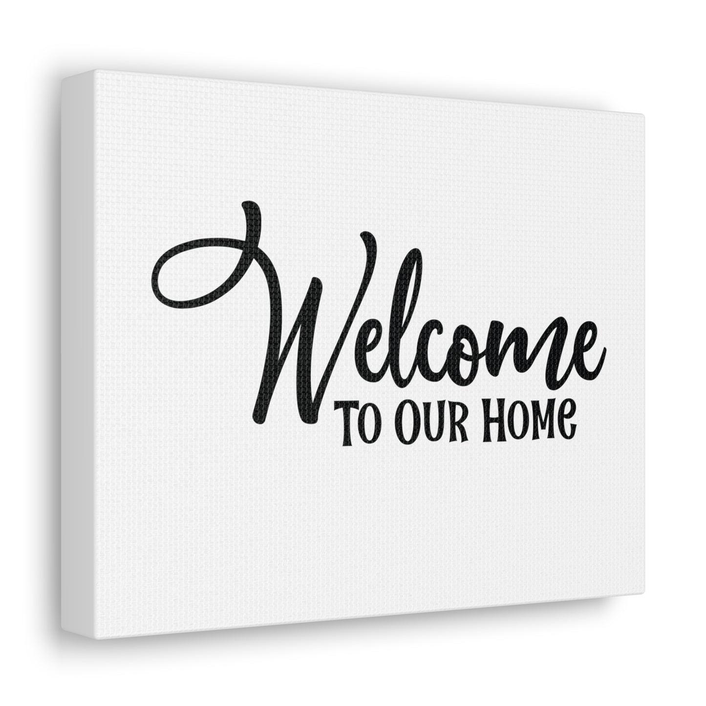 Welcome to Our Home, Home decor quotes, House and home signs, Inspirational home quotes, Home sweet home signs, Welcome home signs, Family home quotes, Living room wall quotes - SaviTraviDesigns