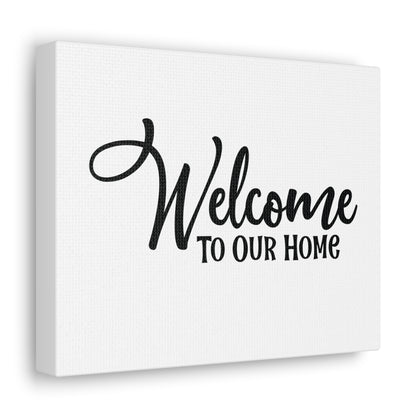 Welcome to Our Home, Home decor quotes, House and home signs, Inspirational home quotes, Home sweet home signs, Welcome home signs, Family home quotes, Living room wall quotes - SaviTraviDesigns