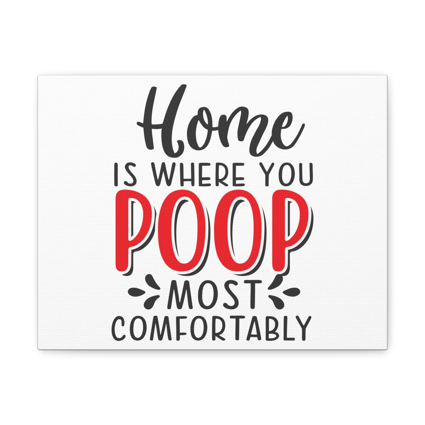 Home Is Where You Poop, Rustic Bathroom Decor, Farmhouse Bathroom Signs, Modern Bathroom Wall Decor, Funny Bathroom Signs, Bathroom Wall Art Ideas - SaviTraviDesigns