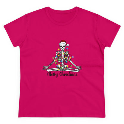 Skeleton Christmas, Christmas Graphic Shirts, Festive Holiday T-Shirts, Ugly Christmas Sweater Tees, Funny Christmas Shirt Designs, Cute Xmas Graphic Tees Heliconia