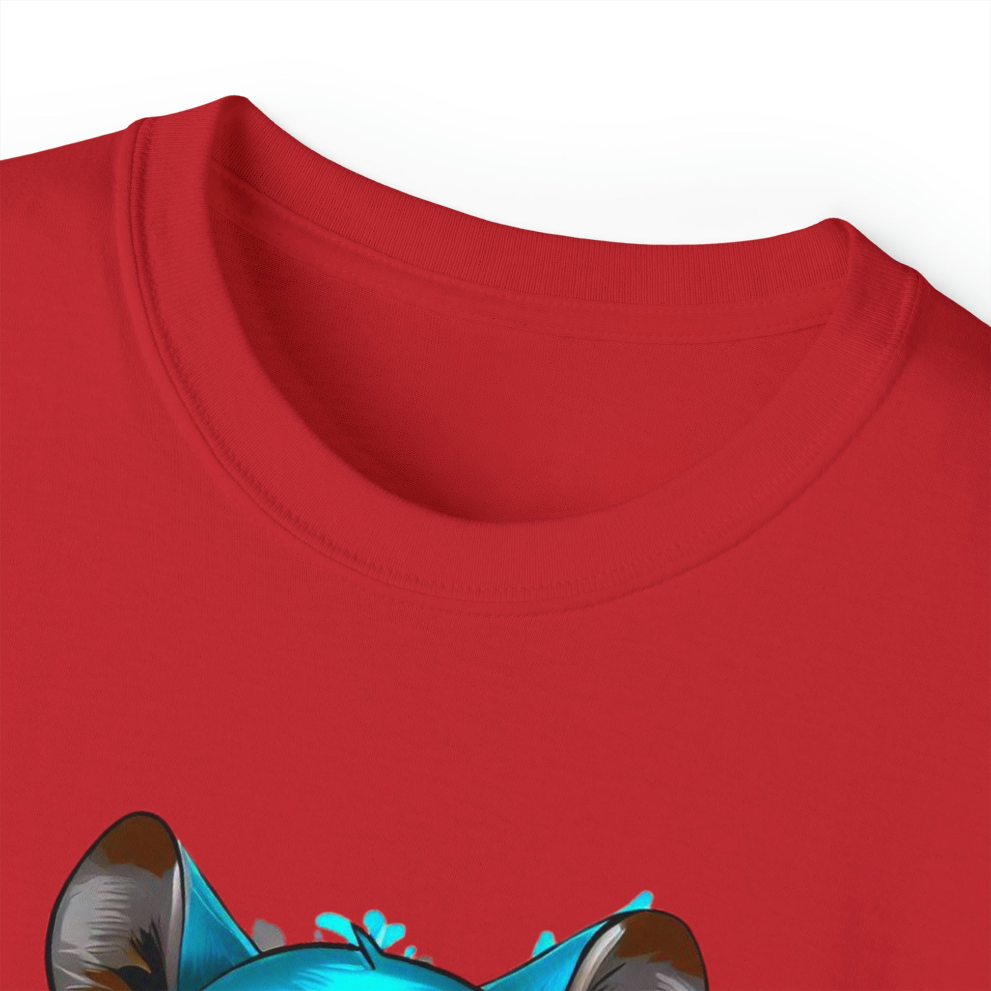 Graffiti shirt, Squirrel shirt, Urban Art T-Shirt, Blue Squirrel - SaviTraviDesigns