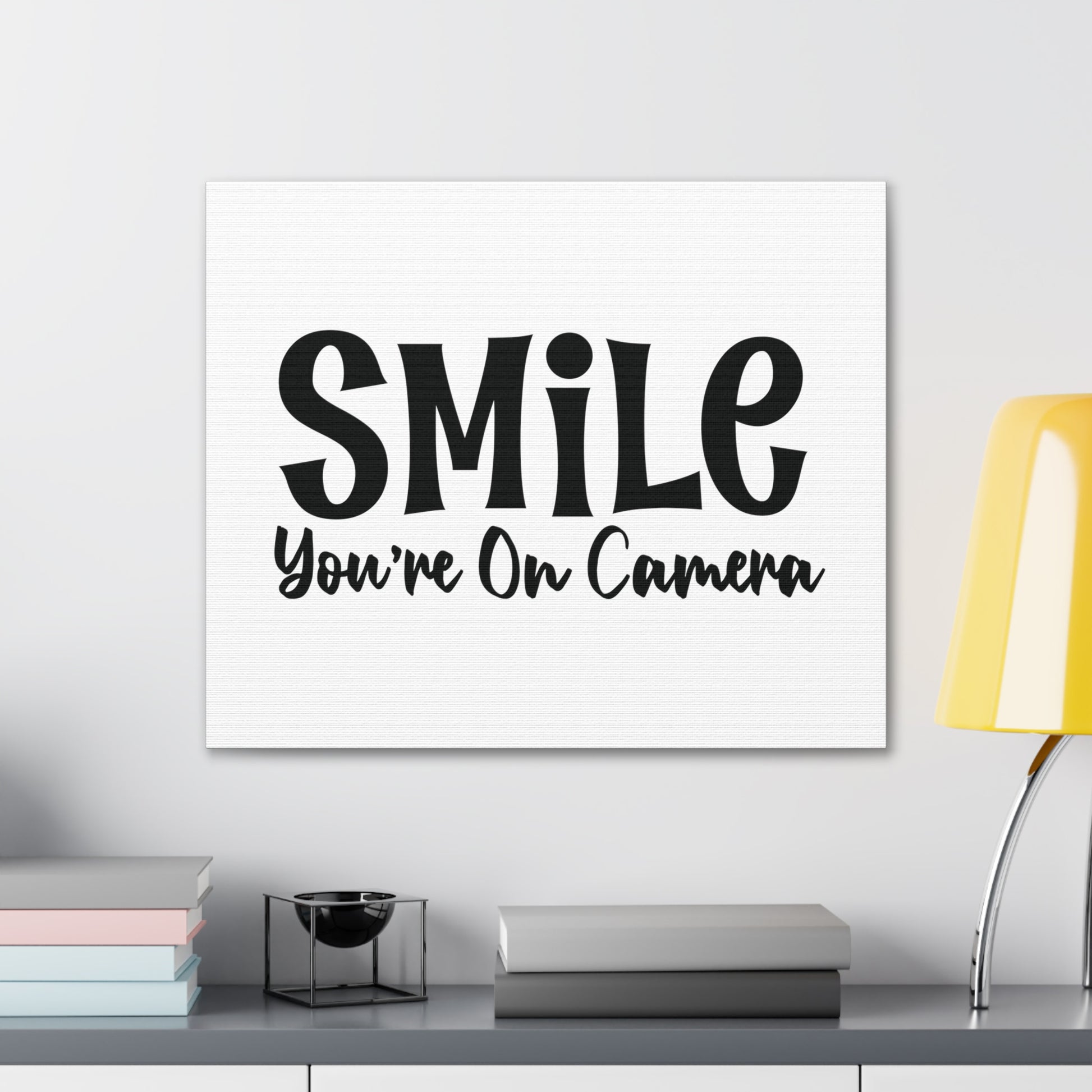 Smile You are on Camera, Home decor quotes, House and home signs, Inspirational home quotes, Home sweet home signs, Welcome home signs, Family home quotes, Living room wall quotes - SaviTraviDesigns