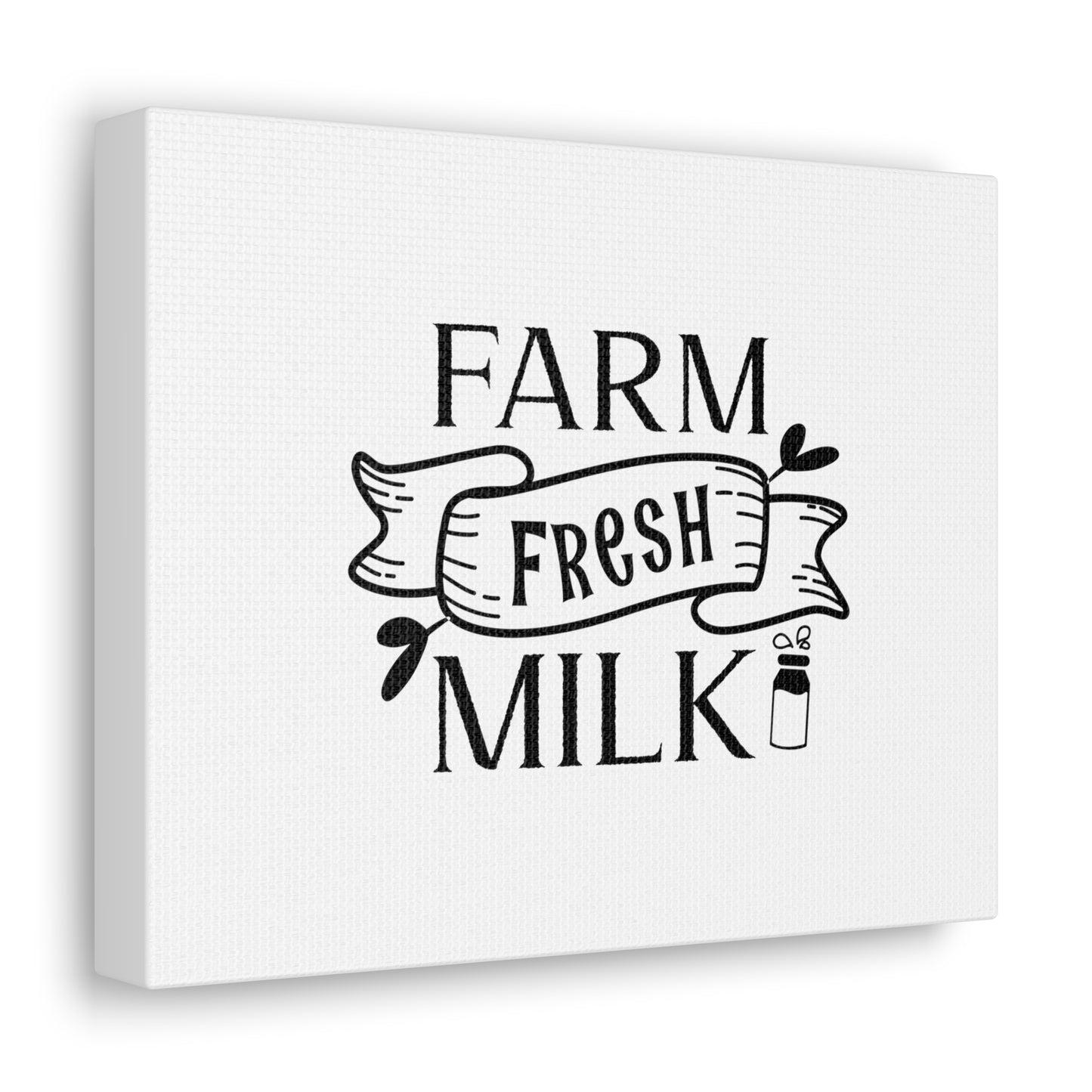 Farm Fresh Milk, Kitchen quote canvas prints, Kitchen wall decor quotes, Kitchen canvas art, Funny kitchen quotes on canvas, Inspirational kitchen quotes