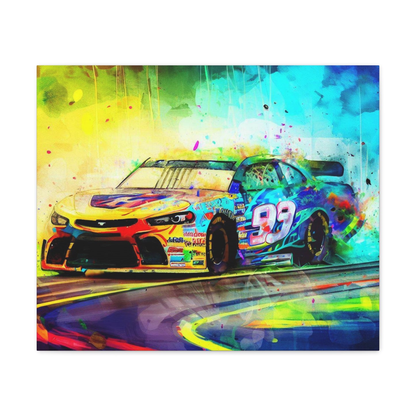 Nascar Painting, Graffiti art prints, Street art canvas, Urban art decor, Graffiti-style wall art, Graffiti canvas prints, Street art posters