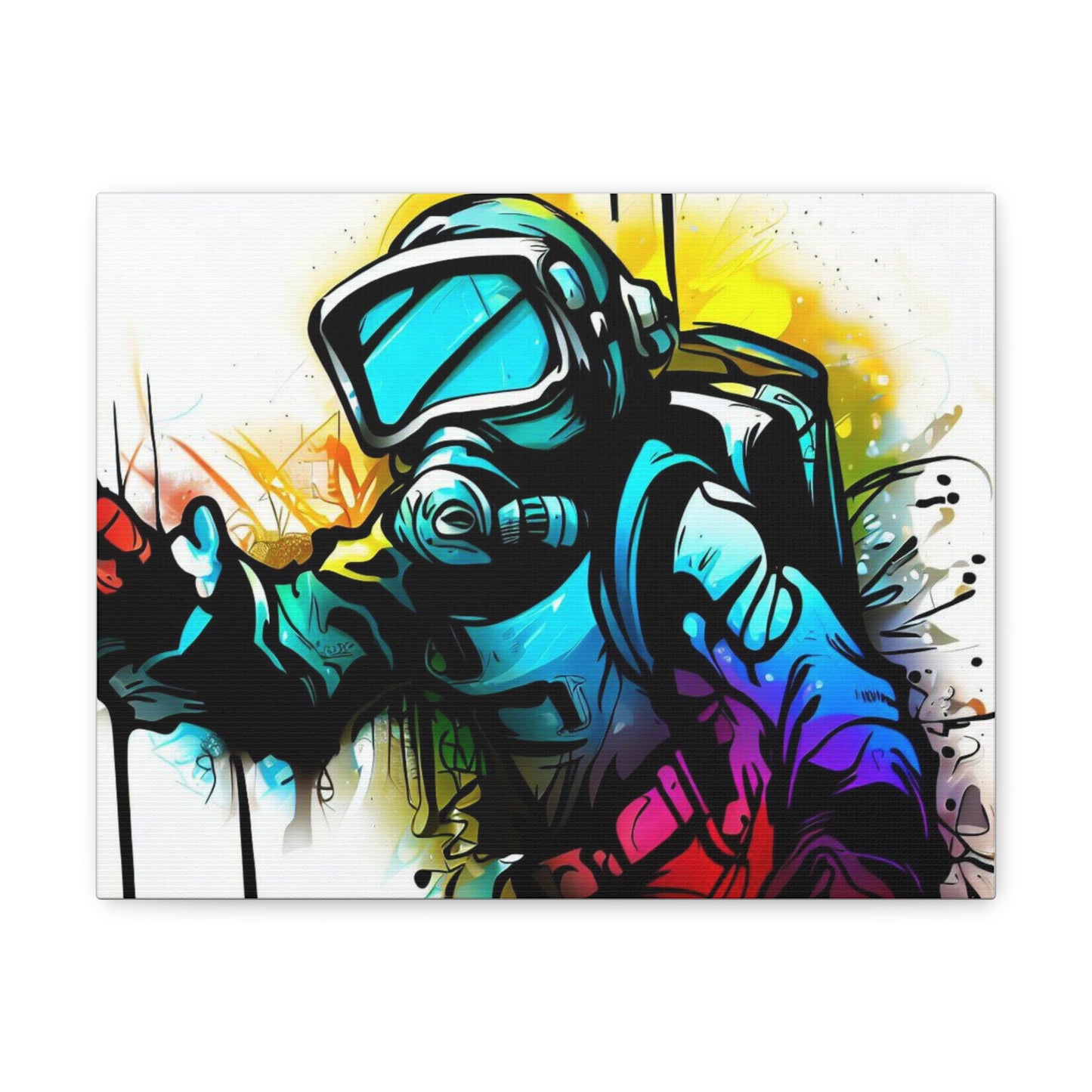 Graffiti Mask, Graffiti Artist, Graffiti-inspired home decor, Modern street art prints, Graffiti wall art, Street art canvas art, Graffiti artist prints