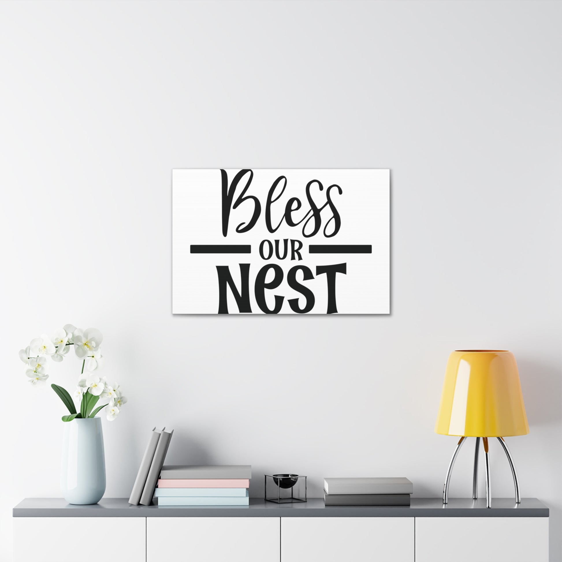 Bless Our Nest, Home decor quotes, House and home signs, Inspirational home quotes, Home sweet home signs, Welcome home signs, Family home quotes, Living room wall quotes - SaviTraviDesigns