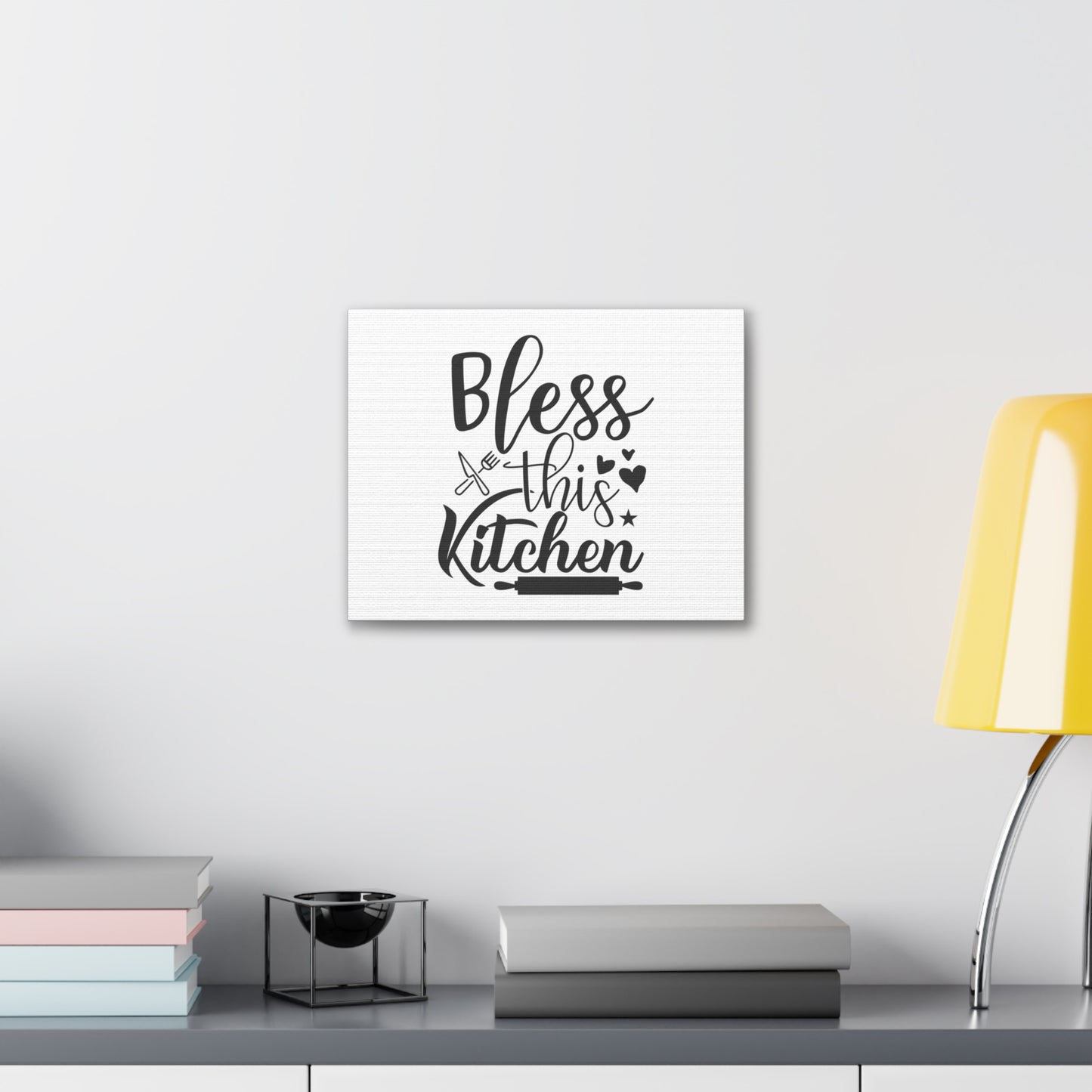 Bless This Kitchen, Kitchen quote canvas prints, Kitchen wall decor quotes, Kitchen canvas art, Funny kitchen quotes on canvas, Inspirational kitchen quotes