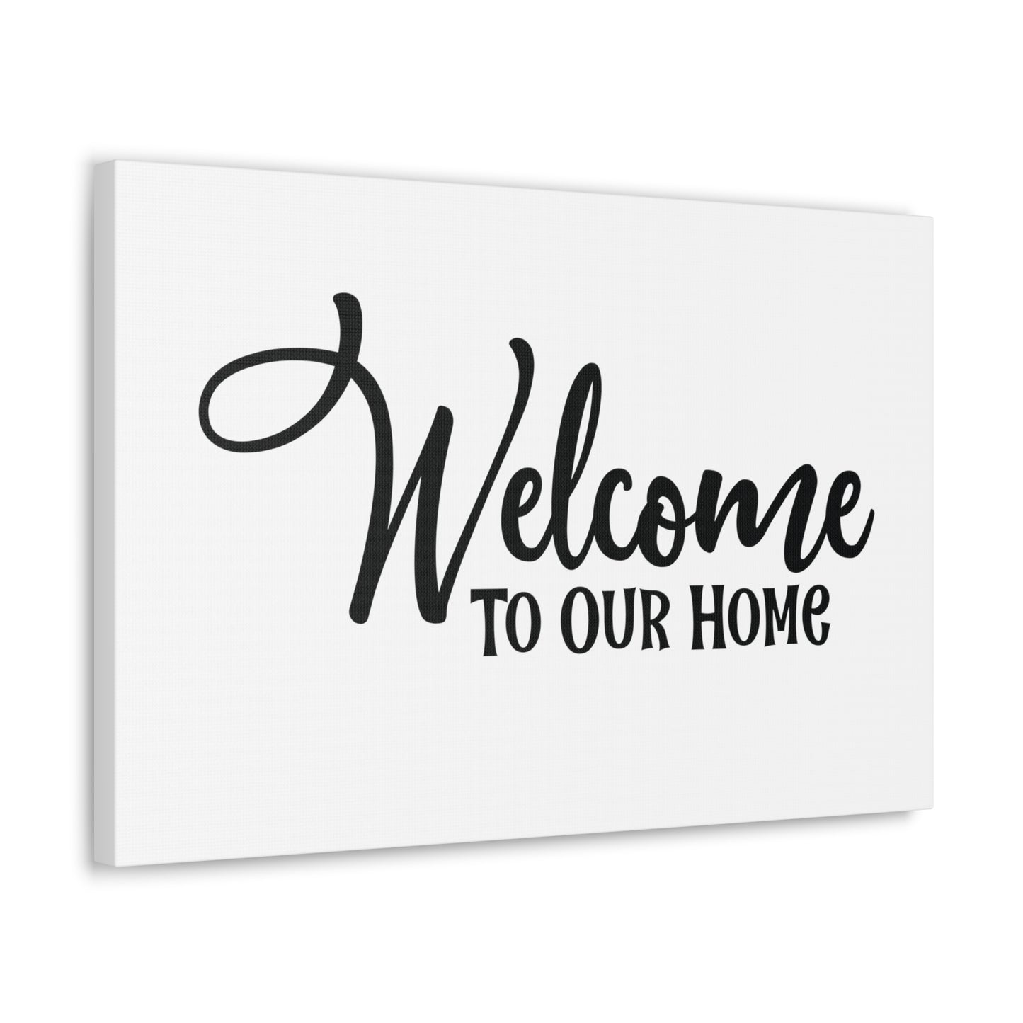 Welcome to Our Home, Home decor quotes, House and home signs, Inspirational home quotes, Home sweet home signs, Welcome home signs, Family home quotes, Living room wall quotes - SaviTraviDesigns