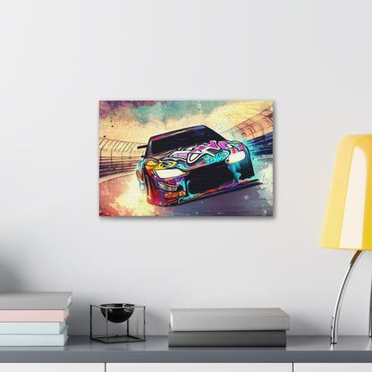 Street Racing, Nascar, Graffiti art prints, Street art canvas, Urban art decor, Graffiti-style wall art, Graffiti canvas prints, Street art posters - SaviTraviDesigns