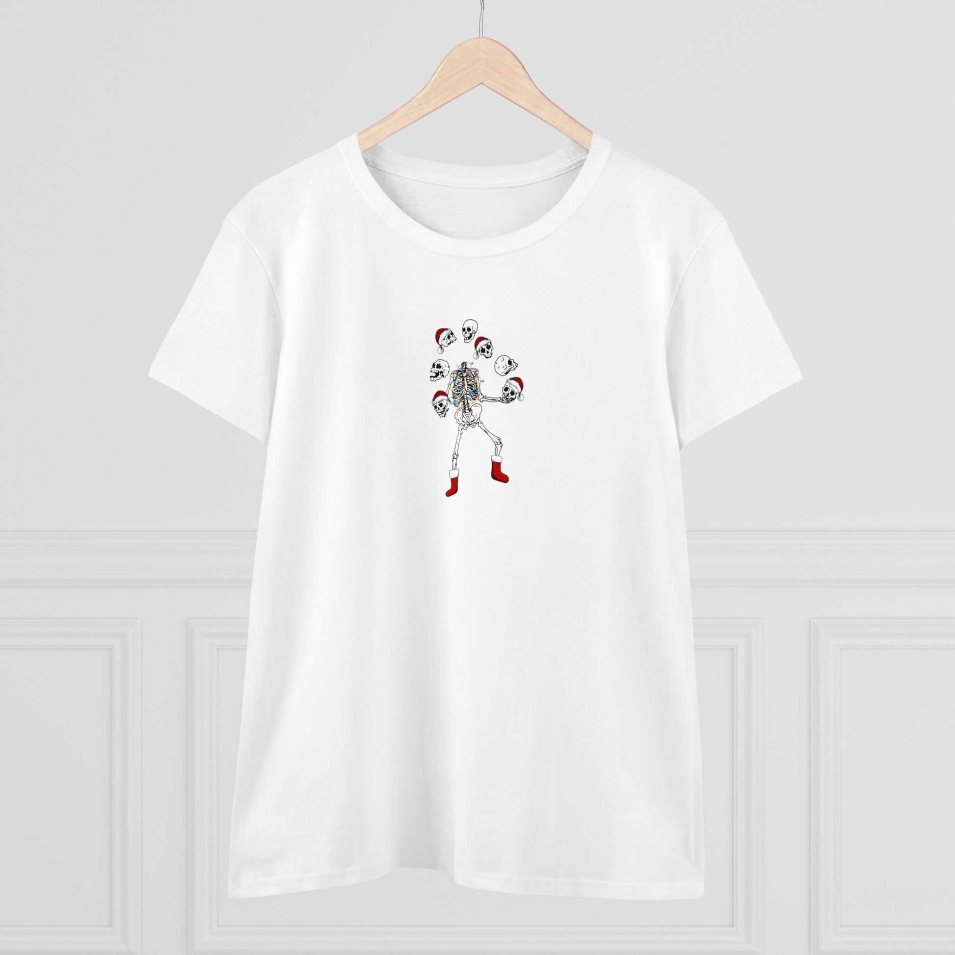 Juggling Santa, Skeleton Santa, Skeleton Christmas, Christmas Graphic Shirts, Festive Holiday T-Shirts, Ugly Christmas Sweater Tees, Funny Christmas Shirt Designs, Cute Xmas Graphic Tees