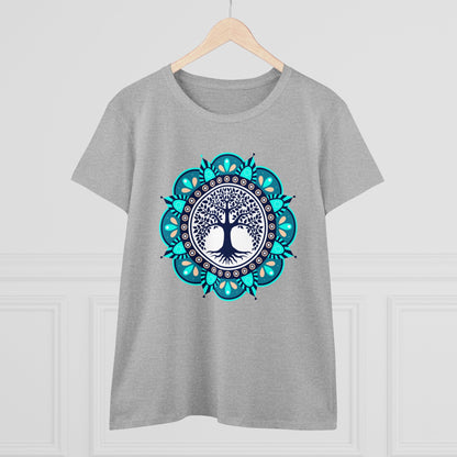 Meditation T-Shirts, Yoga Graphic Tees, Mindfulness Apparel, Zen T-Shirts, Spiritual Shirts, Chakra Tees, Womens T-Shirt