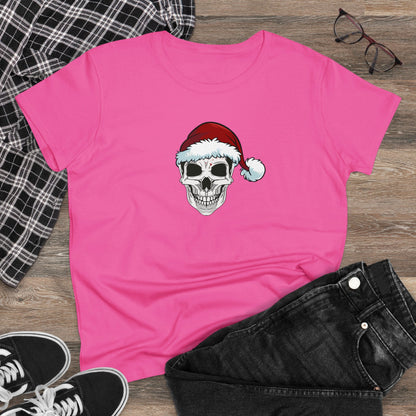 Skeleton Santa Hat, Christmas Graphic Shirts, Festive Holiday T-Shirts, Ugly Christmas Sweater Tees, Funny Christmas Shirt Designs, Cute Xmas Graphic Tees