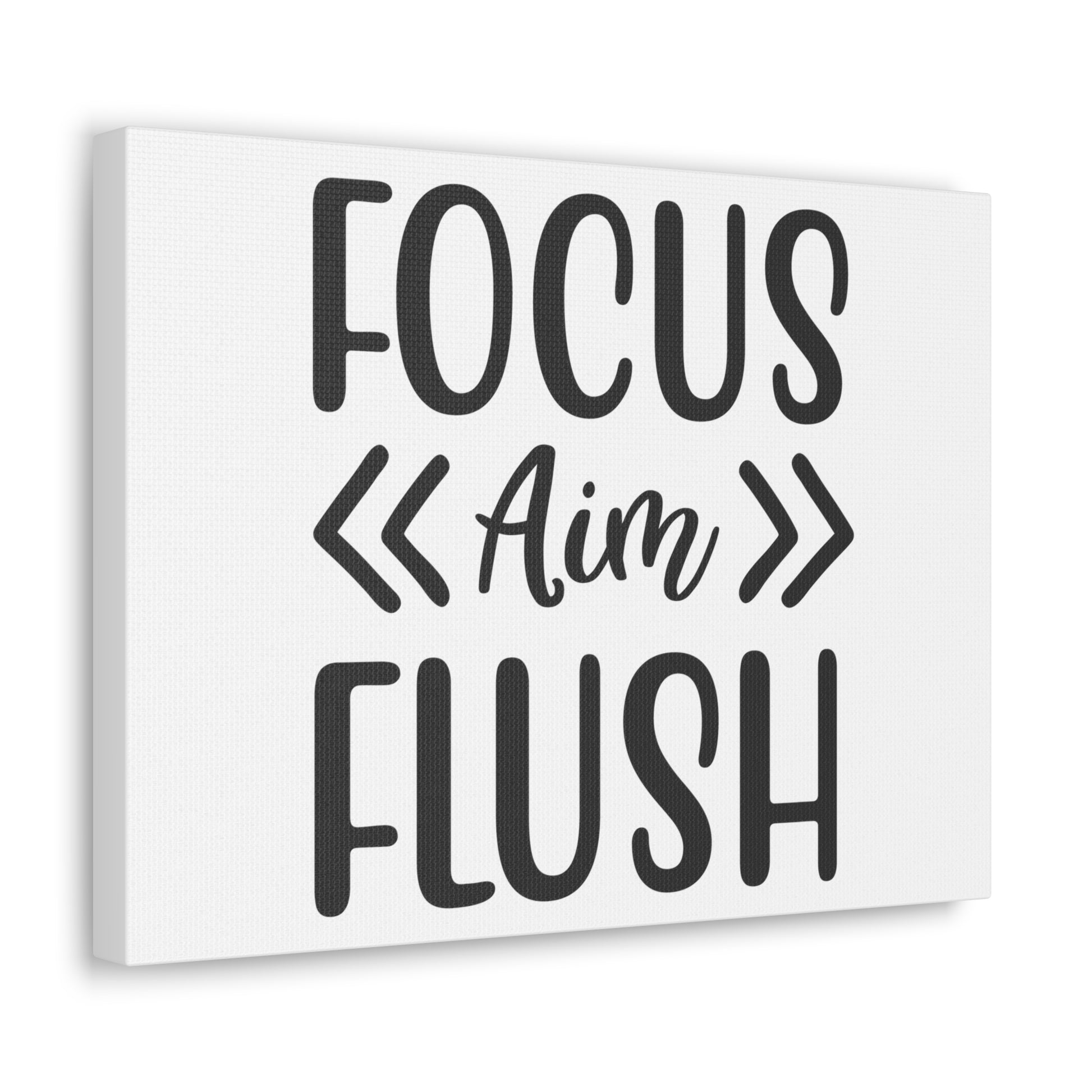 Focus Aim Flush, Rustic Bathroom Decor, Farmhouse Bathroom Signs, Modern Bathroom Wall Decor, Funny Bathroom Signs, Bathroom Wall Art Ideas - SaviTraviDesigns