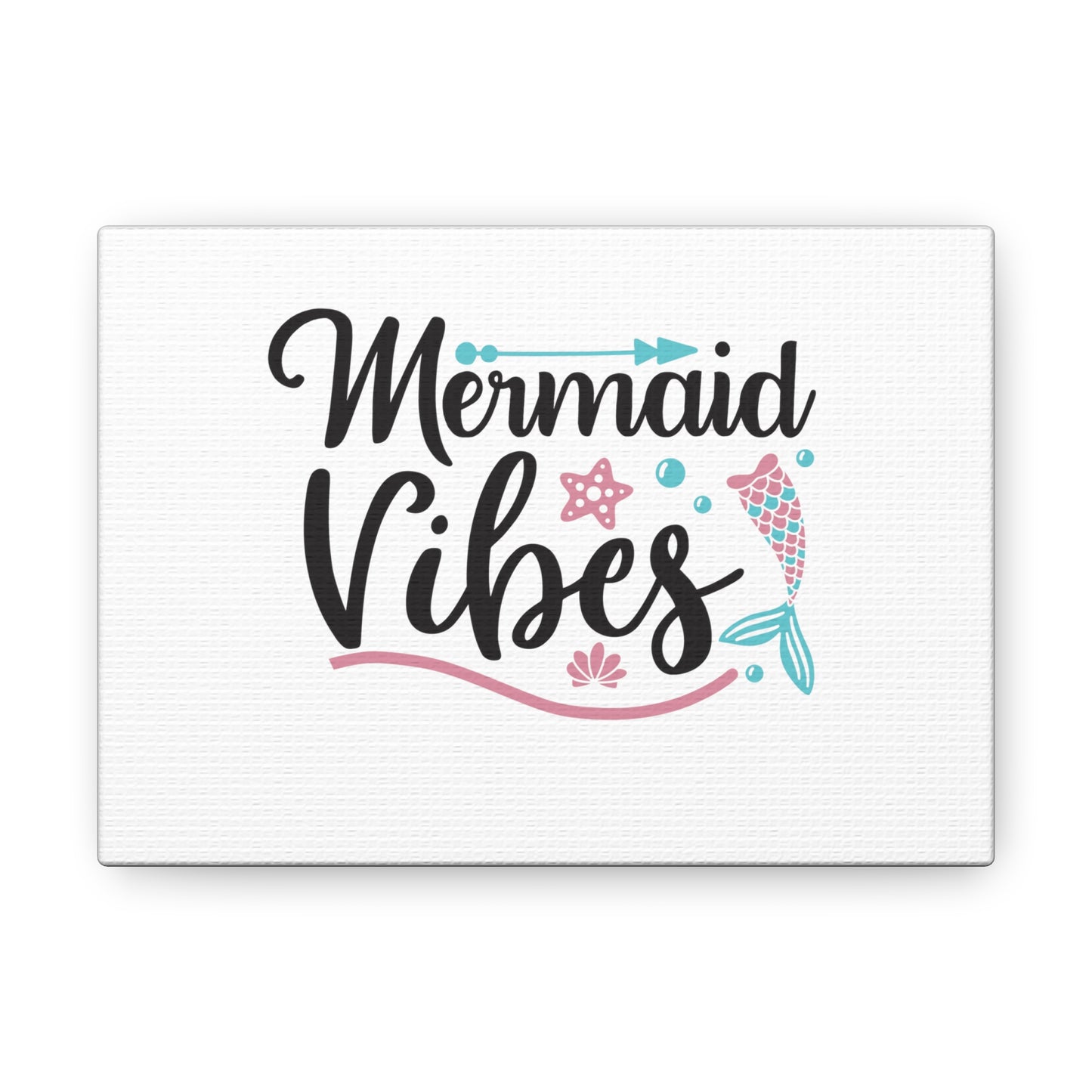 Mermaid Vibes, Mermaid Wall Art, Coastal Mermaid Decor, Beach House Mermaid Signs, Nautical Mermaid Decor, Mermaid Nursery Wall Decor - SaviTraviDesigns