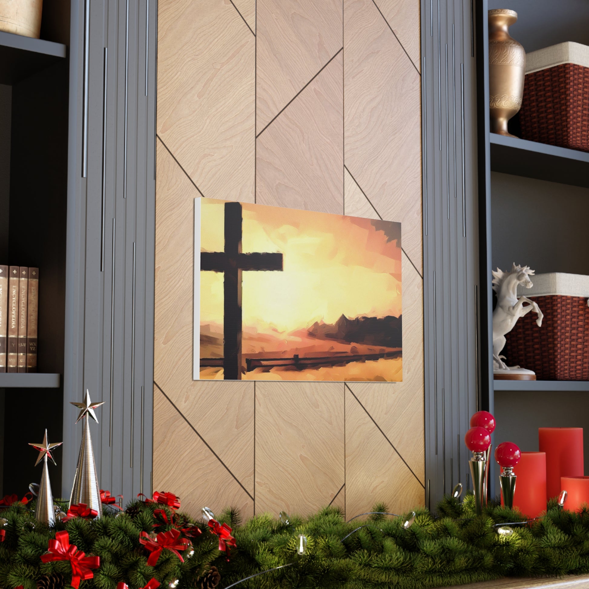 Christian wall art, Cross wall art, country art, Canvas Gallery Wraps - SaviTraviDesigns