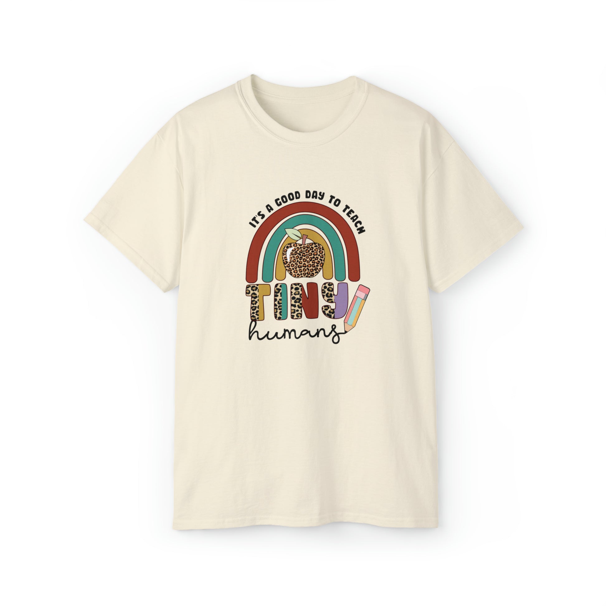 It's A Good Day To Teach, Tiny Humans, Teacher Graphic Design Shirts, Educator T-Shirt Designs, Classroom Theme Shirts, Inspirational Teacher Tees, Teacher Appreciation Shirts - SaviTraviDesigns