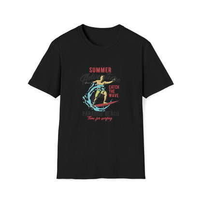 Summer Adventure Paradise Beach |Beach Lifestyle Shirts | Summer Vibe Apparel Black