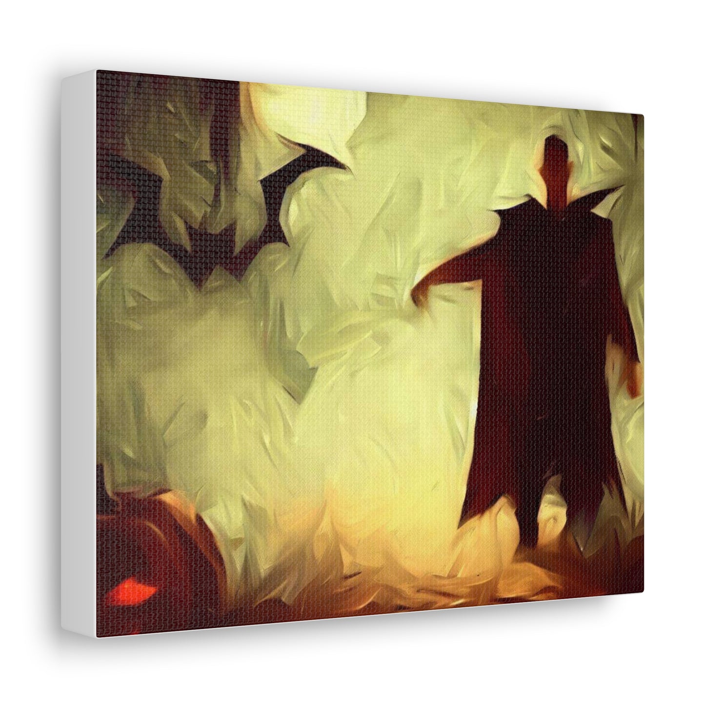 Halloween art, Vampire canvas prints, Scary Halloween decor, Halloween home decor, Halloween wall, Gothic wall decor, Canvas Gallery Wraps - SaviTraviDesigns