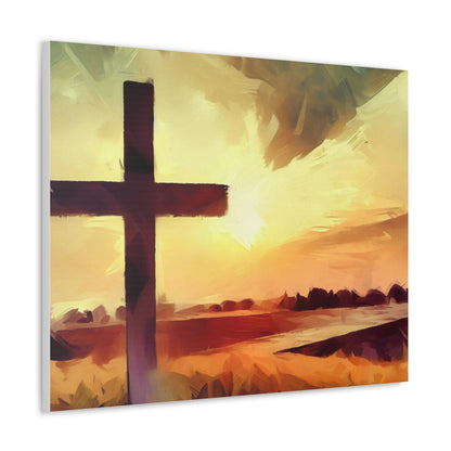 Christian Wall Art, Cross Wall Art, Canvas Gallery Wraps, Christian Country, Christian Art - SaviTraviDesigns