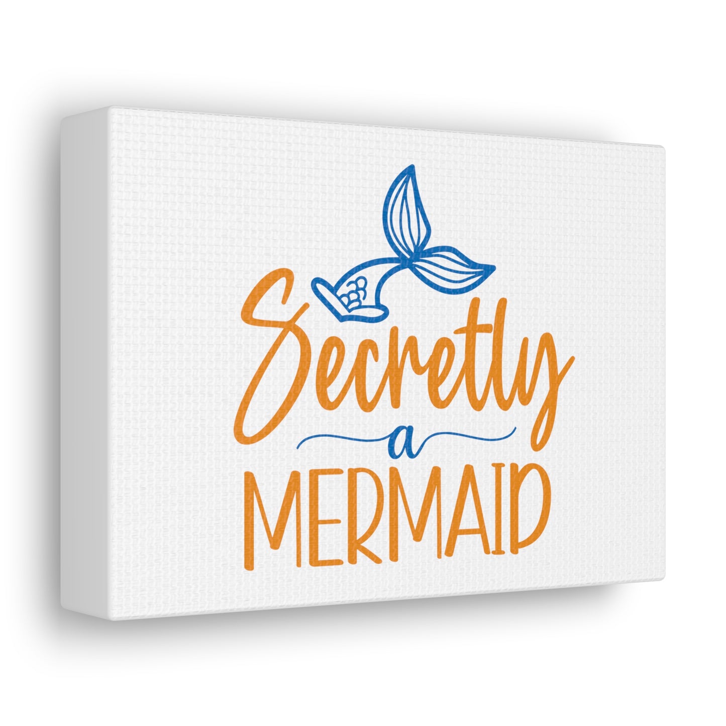 Secretly A Mermaid, Mermaid Wall Art, Coastal Mermaid Decor, Beach House Mermaid Signs, Nautical Mermaid Decor, Mermaid Nursery Wall Decor - SaviTraviDesigns