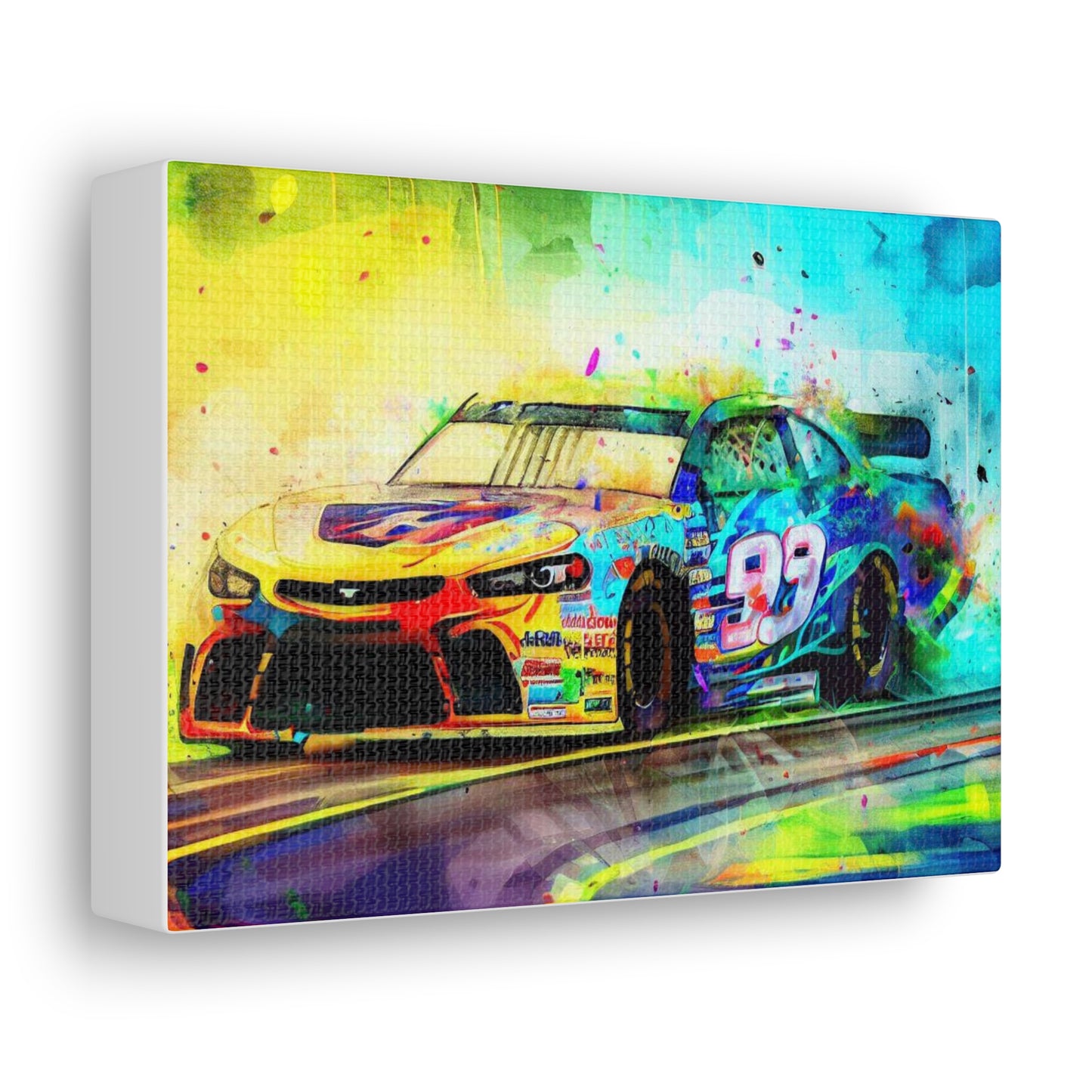 Nascar Painting, Graffiti art prints, Street art canvas, Urban art decor, Graffiti-style wall art, Graffiti canvas prints, Street art posters