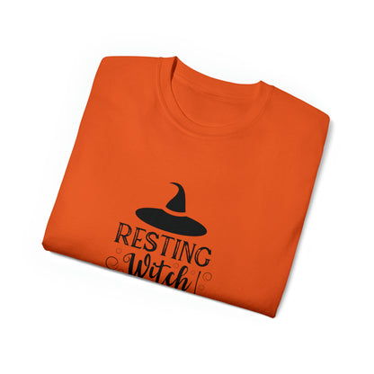 Resting Witch Face, Halloween Graphic Shirts, Spooky Halloween Shirts, Scary Halloween Shirt Designs, Cute Halloween Graphic Tees, Funny Halloween Shirt Ideas - SaviTraviDesigns