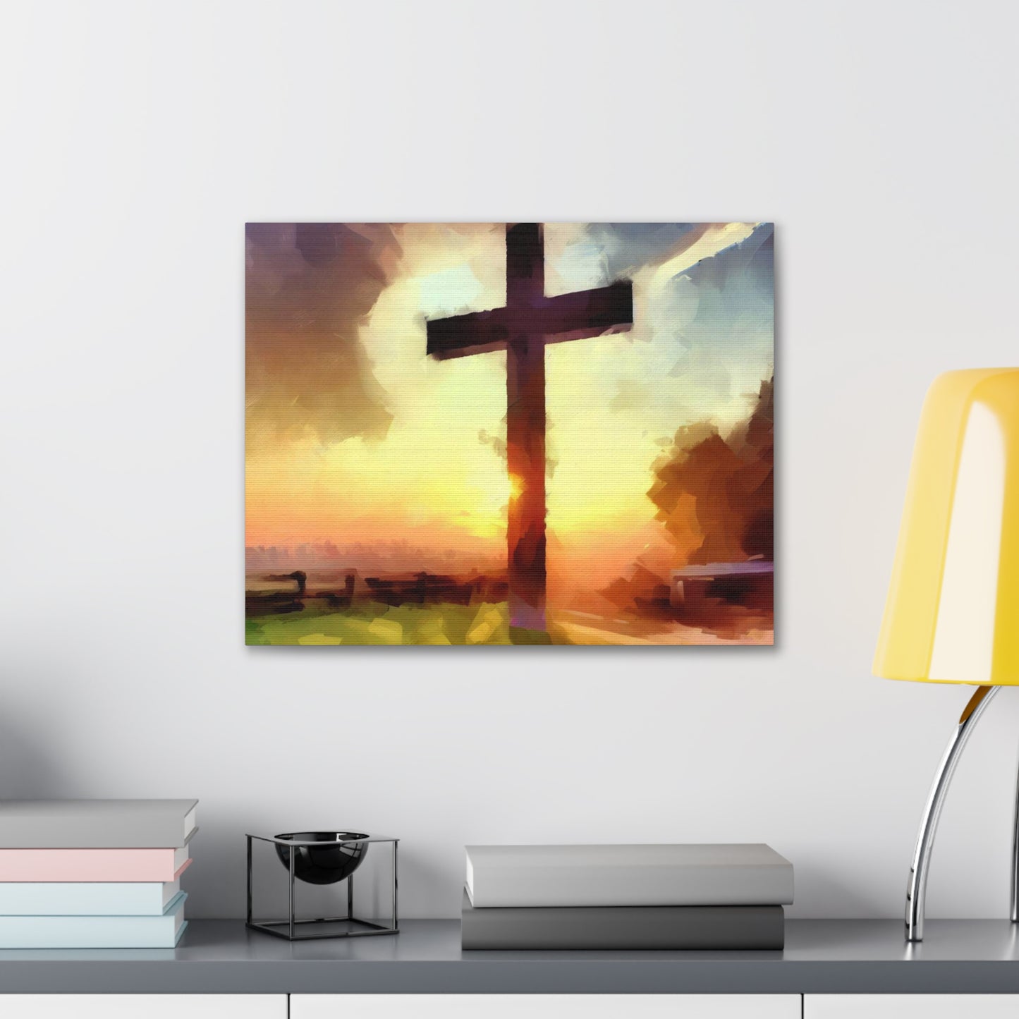 Christian wall art, Cross wall art, Country art, Canvas Gallery Wraps - SaviTraviDesigns