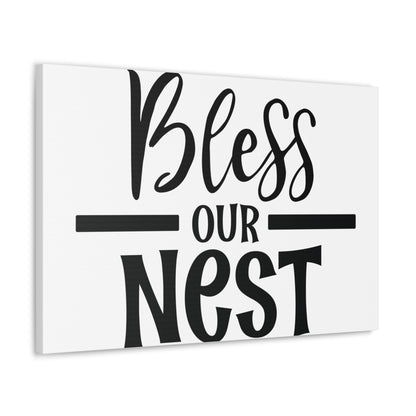 Bless Our Nest, Home decor quotes, House and home signs, Inspirational home quotes, Home sweet home signs, Welcome home signs, Family home quotes, Living room wall quotes - SaviTraviDesigns