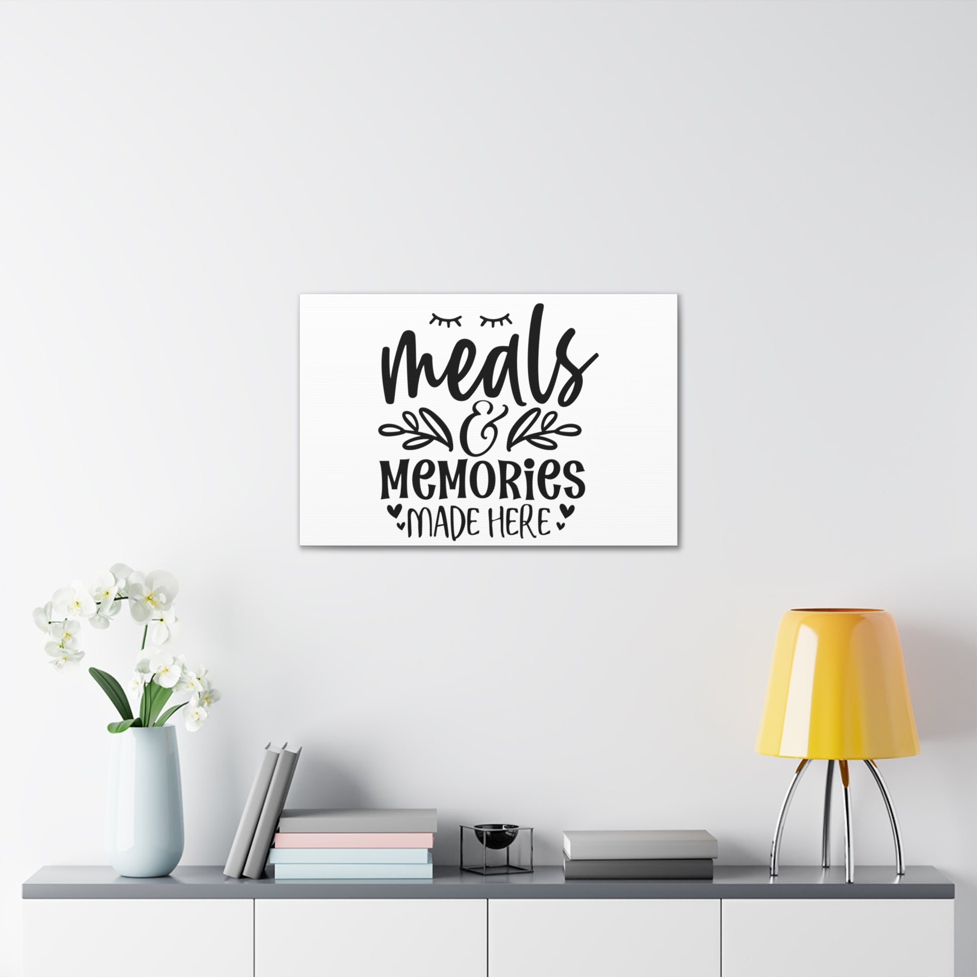 Memories Made Here, Kitchen quote canvas prints, Kitchen wall decor quotes, Kitchen canvas art, Funny kitchen quotes on canvas, Inspirational kitchen quotes - SaviTraviDesigns