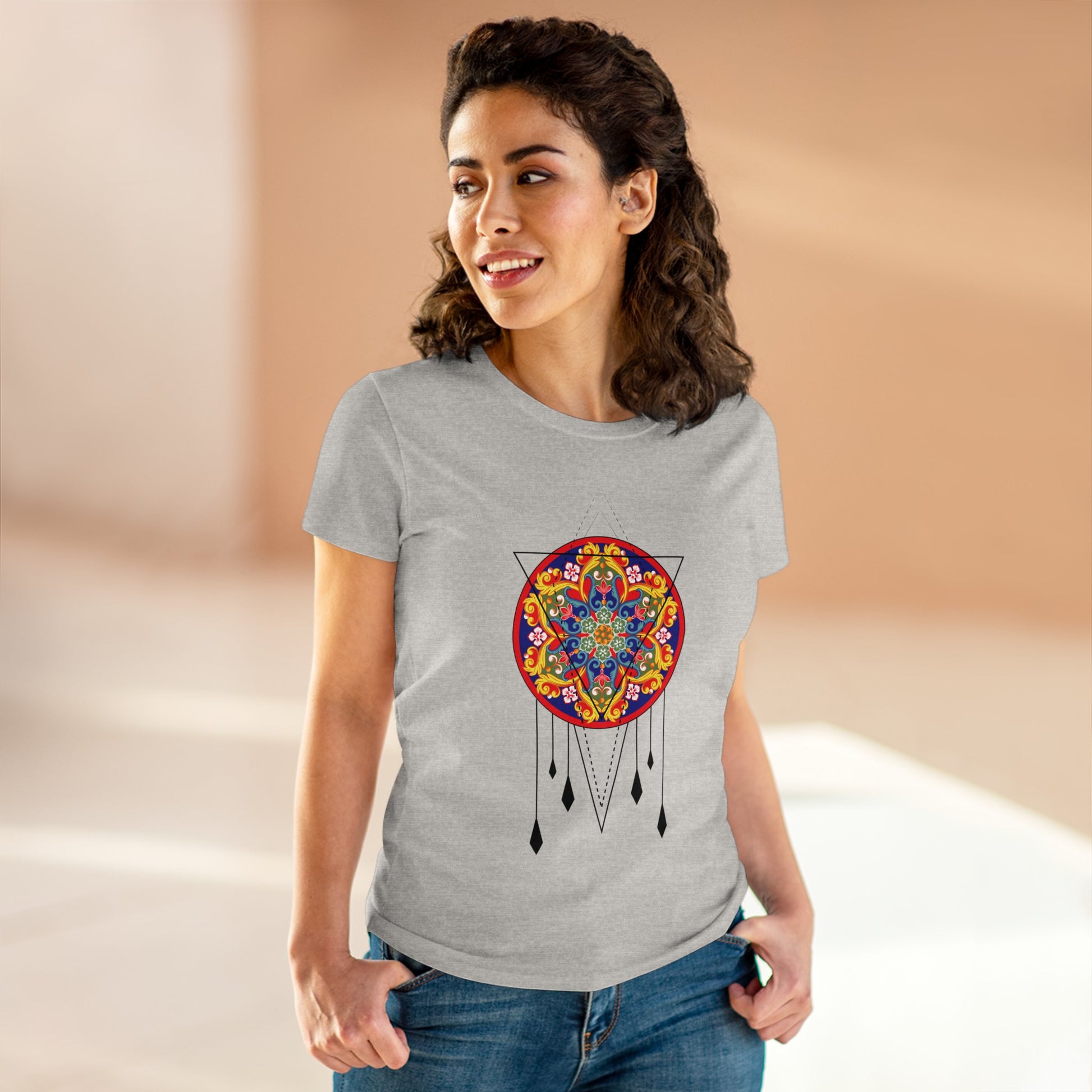 Meditation T-Shirts, Yoga Graphic Tees, Mindfulness Apparel, Zen T-Shirts, Spiritual Shirts, Chakra Tees, Womens T-Shirt