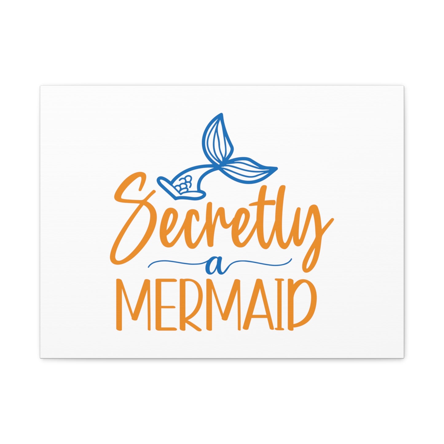 Secretly A Mermaid, Mermaid Wall Art, Coastal Mermaid Decor, Beach House Mermaid Signs, Nautical Mermaid Decor, Mermaid Nursery Wall Decor - SaviTraviDesigns