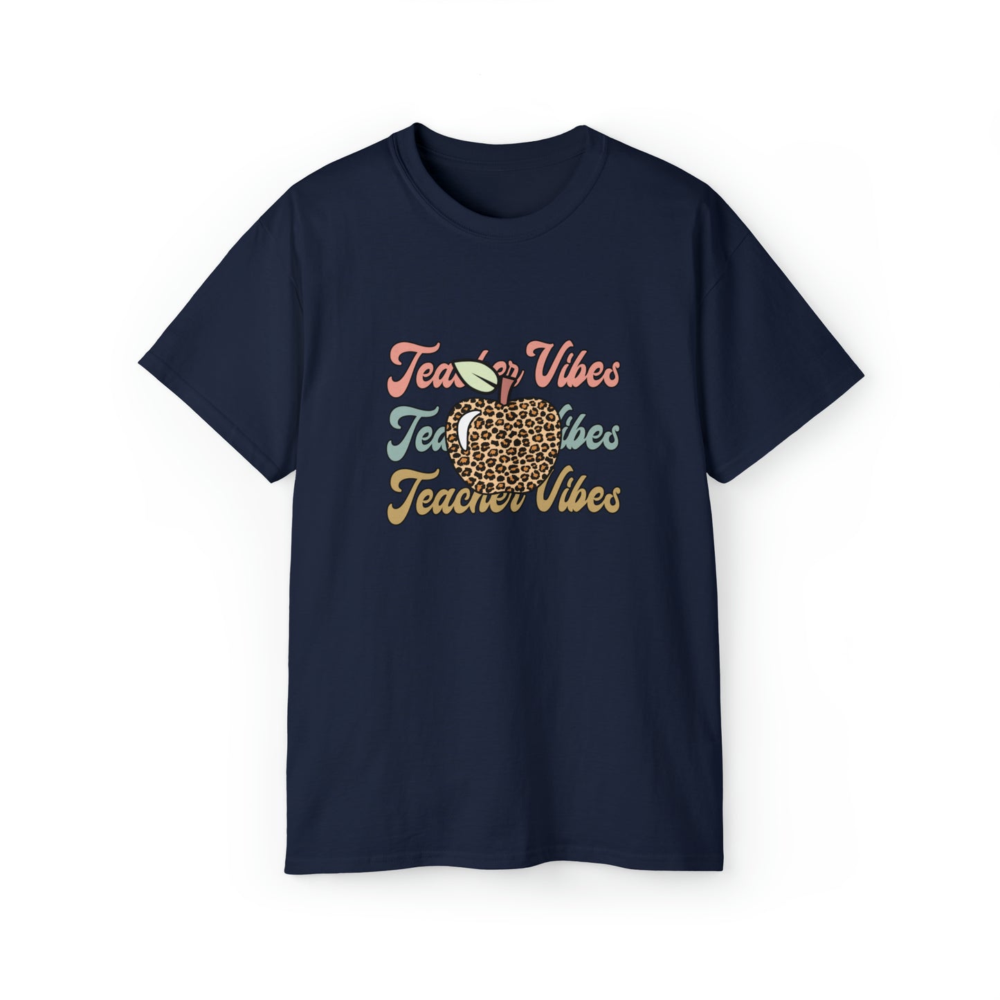 Teacher Vibes, Teacher Graphic Design Shirts, Educator T-Shirt Designs, Classroom Theme Shirts, Inspirational Teacher Tees, Teacher Appreciation Shirts - SaviTraviDesigns