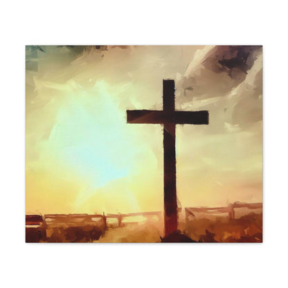 Christian wall art, Cross wall art, Country art, Canvas Gallery Wraps - SaviTraviDesigns