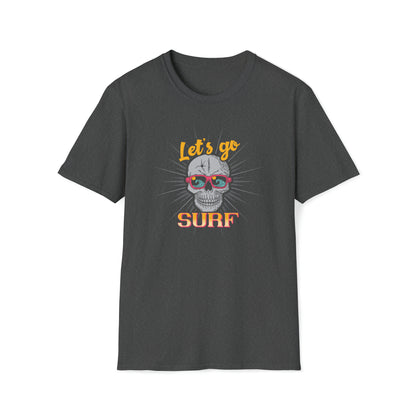 Lets Go Surf |Beach Lifestyle Shirts | Summer Vibe Apparel Dark Heather