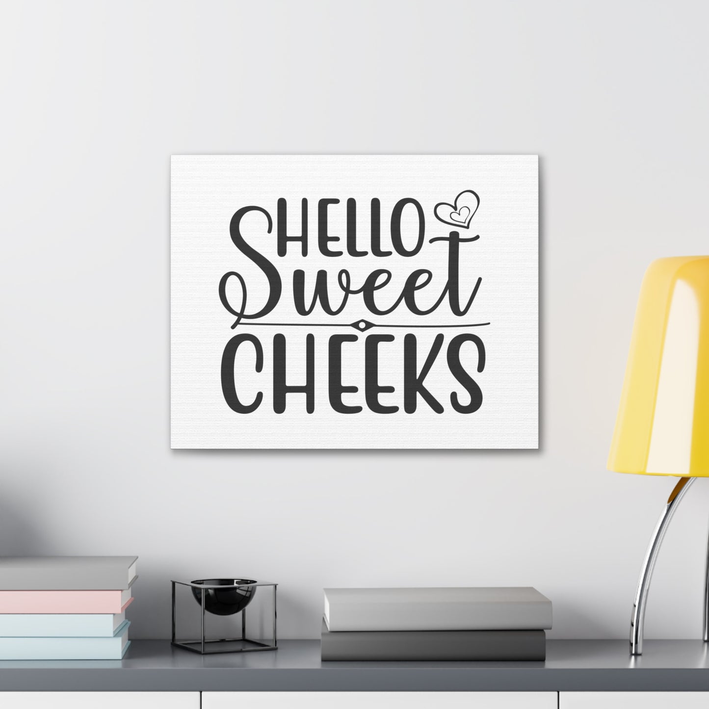 Hello Sweet Cheeks, Rustic Bathroom Decor, Farmhouse Bathroom Signs, Modern Bathroom Wall Decor, Funny Bathroom Signs, Bathroom Wall Art Ideas - SaviTraviDesigns