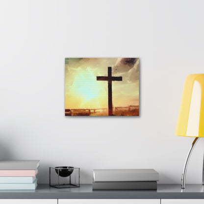 Christian wall art, Cross wall art, Country art, Canvas Gallery Wraps - SaviTraviDesigns