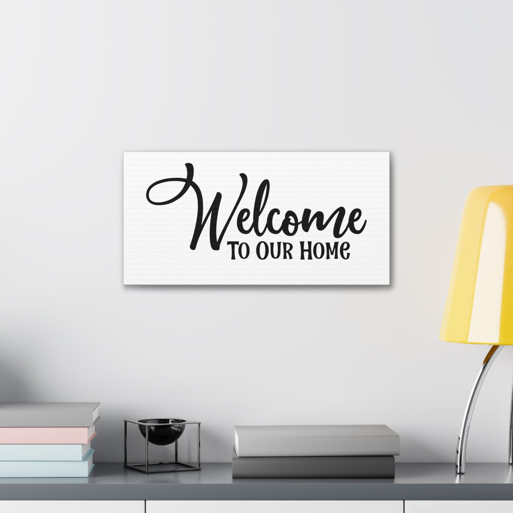 Welcome to Our Home, Home decor quotes, House and home signs, Inspirational home quotes, Home sweet home signs, Welcome home signs, Family home quotes, Living room wall quotes - SaviTraviDesigns