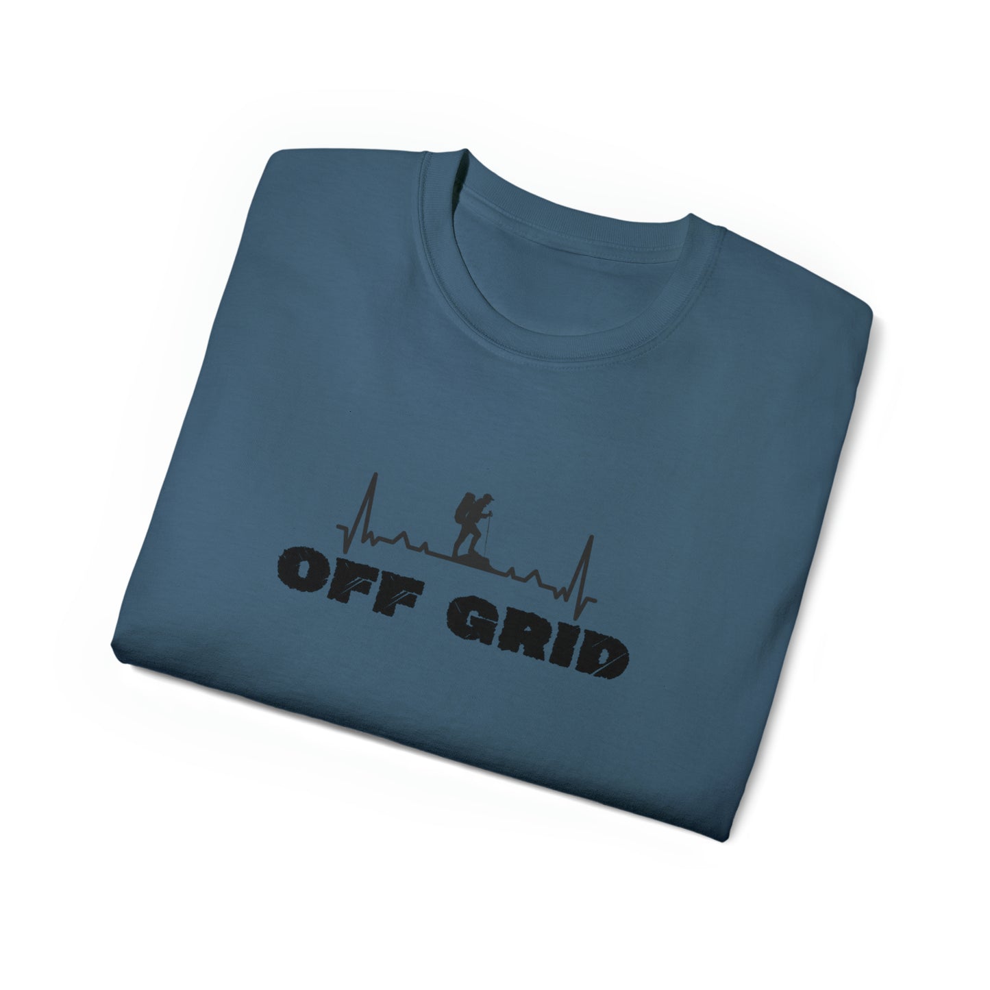 Off Grid T-Shirt, Outdoor Graphic T-shirt, Adventure T-Shirts, Nature Tees, Hiking T-Shirts, Camping Graphic Shirts, Mountain Tee Shirts - SaviTraviDesigns