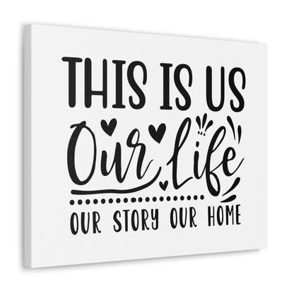 This is our Life, Home decor quotes, House and home signs, Inspirational home quotes, Home sweet home signs, Welcome home signs, Family home quotes, Living room wall quotes - SaviTraviDesigns