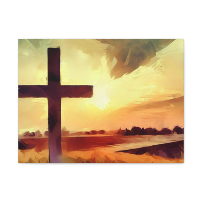 Christian Wall Art, Cross Wall Art, Canvas Gallery Wraps, Christian Country, Christian Art - SaviTraviDesigns