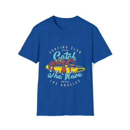 Catch The Wave, Beachwear Graphics, Tropical T-Shirt Designs, Ocean-Inspired Shirts, Surfing Graphics, Sun and Sand Apparel, Summer Wardrobe Essentials - SaviTraviDesigns